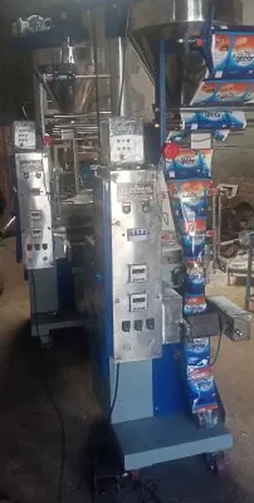 Packing machine output in S.K. Packaging workshop