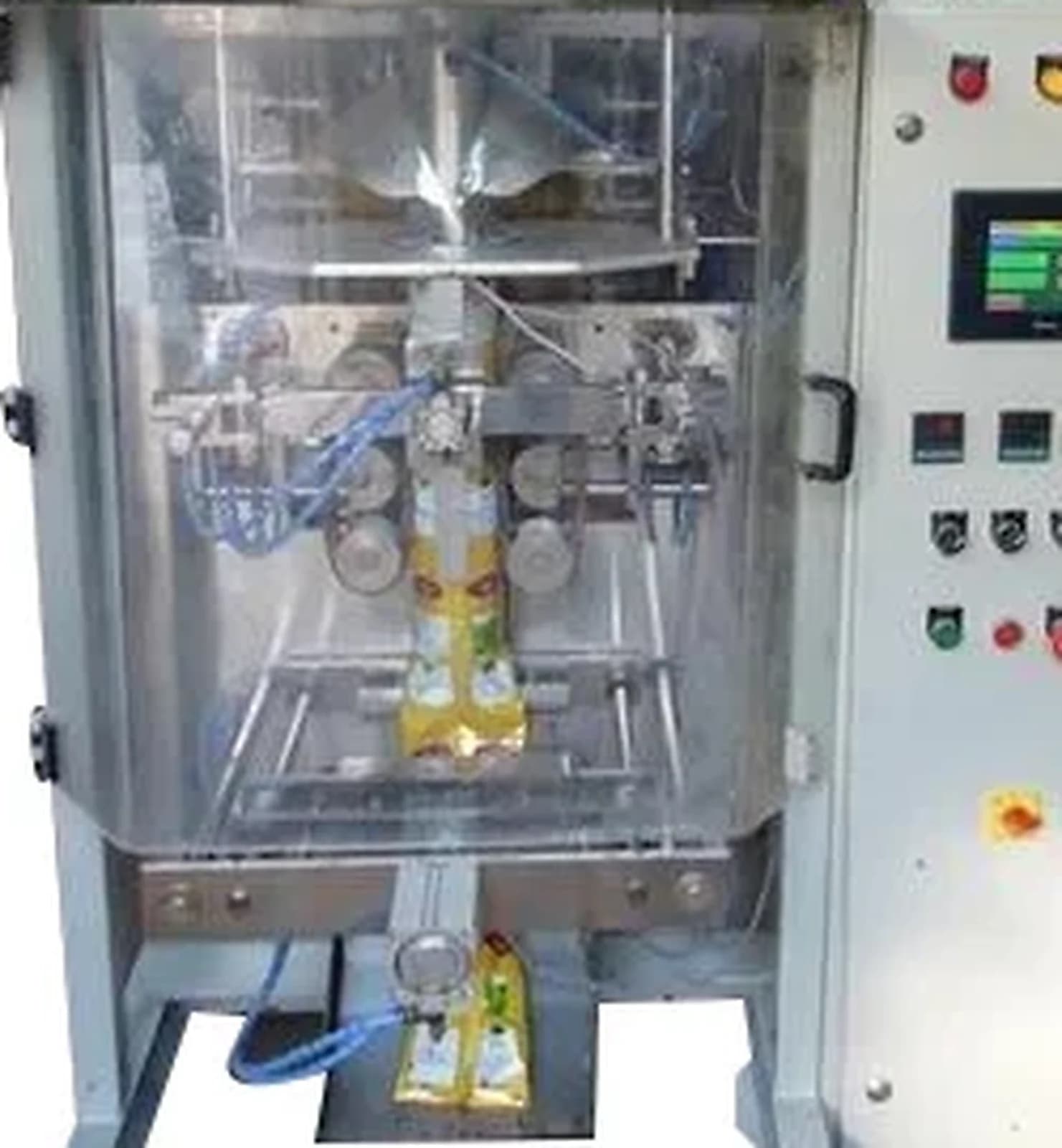 Pouch forming and sealing area